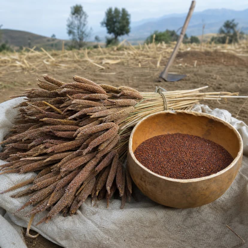 Éleusine (millet doigt)