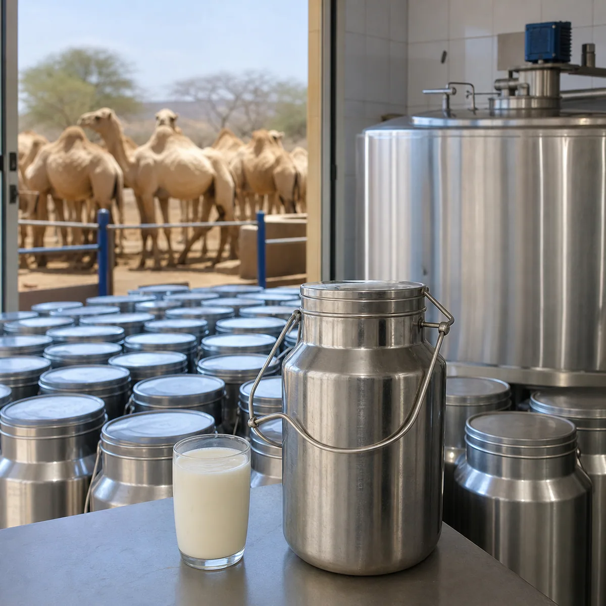 Lait de chamelle