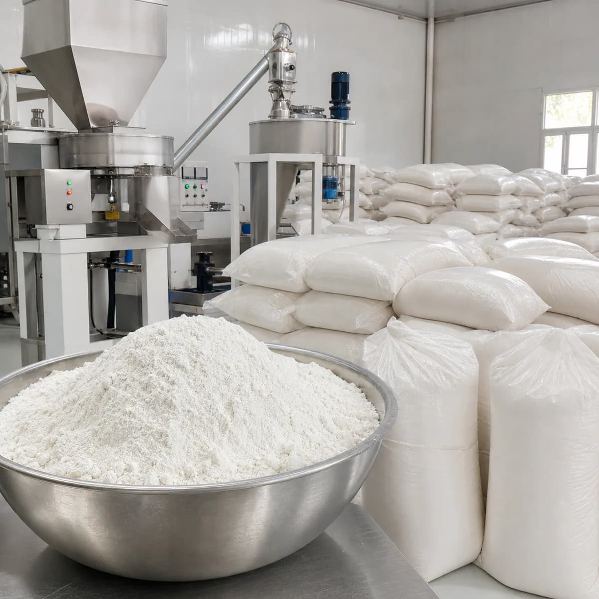 Cassava flour