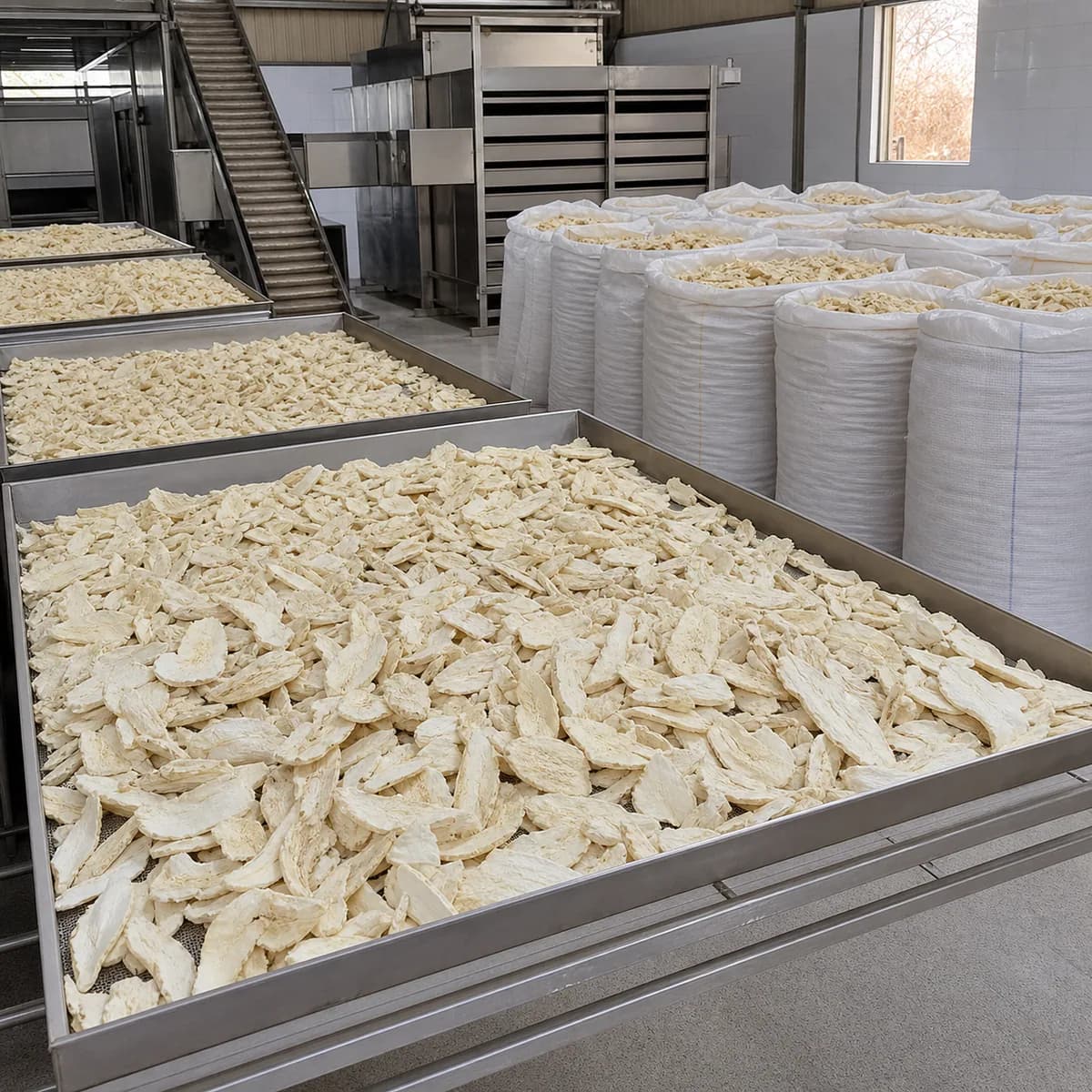 Cossettes de manioc
